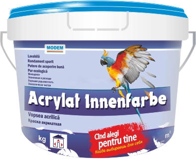 Vopsea Acrylat-Innefarbe lav. 14kg 
