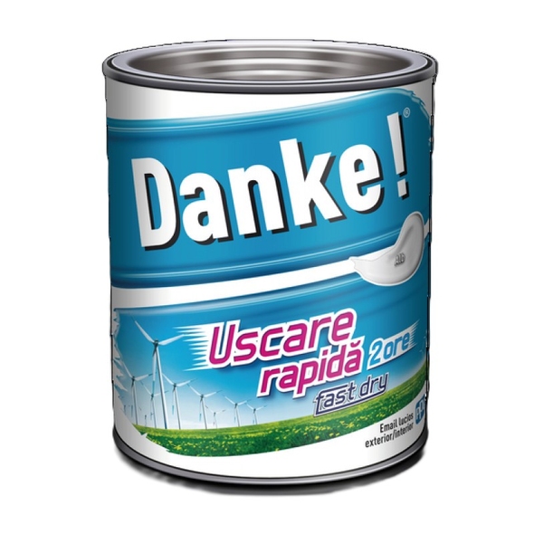 Эмаль Danke 2.5l белый мат