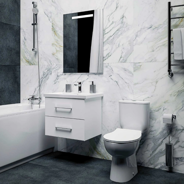 Vas WC Keramin Golf-R Slim ML dual White 1с