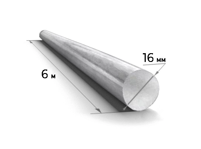 Прут круглый 16мм