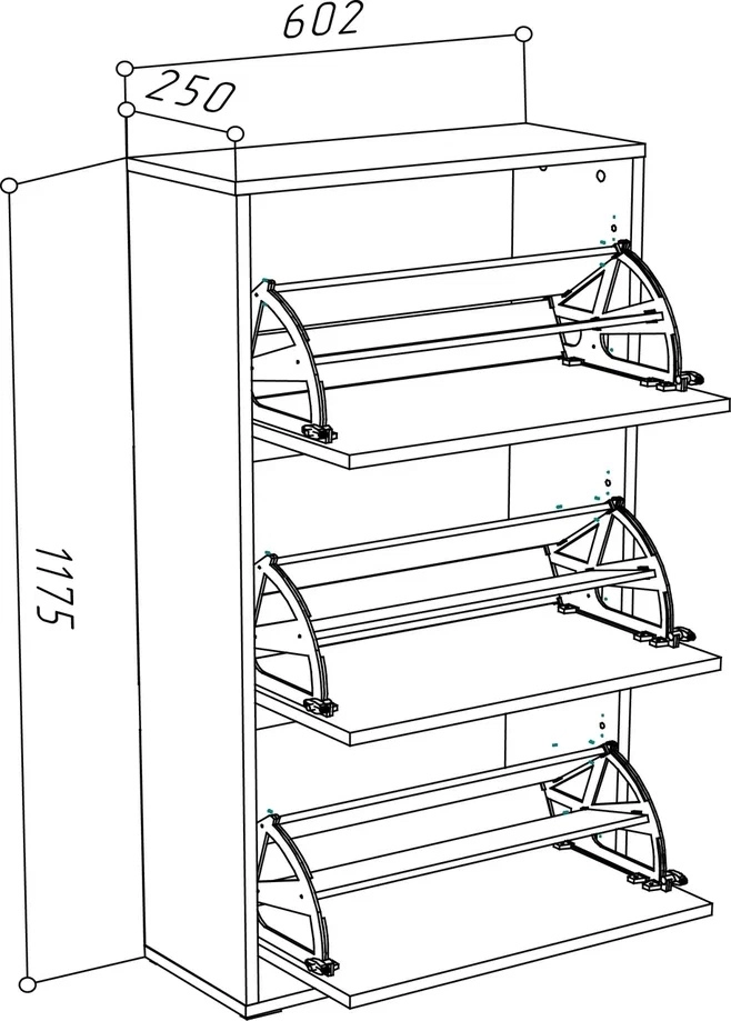 Pantofar ML-2 stejar craft alb/antracit