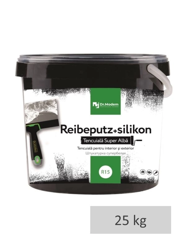 Tencuială Reibeputz + silicon 25 kg Dr.Modem