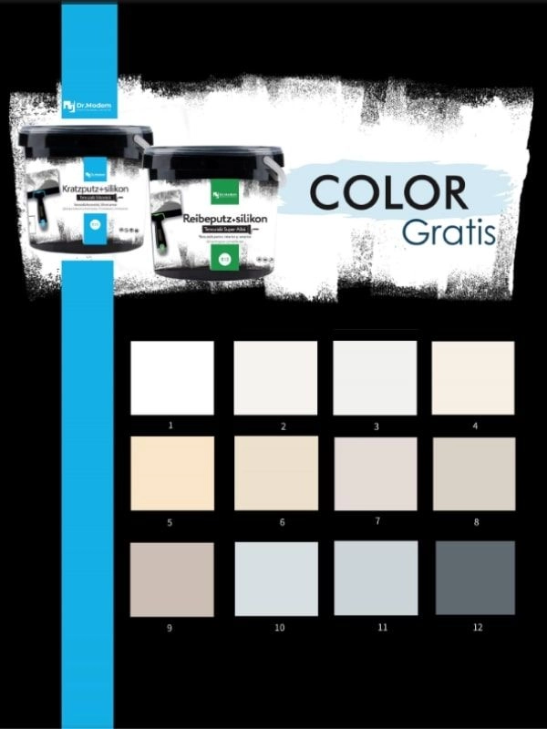 Tencuială Reibeputz + silicon 25 kg Dr.Modem