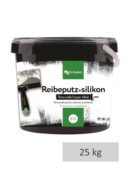 Штукатурка Reibeputz + силикон 25 kg Dr.Modem
