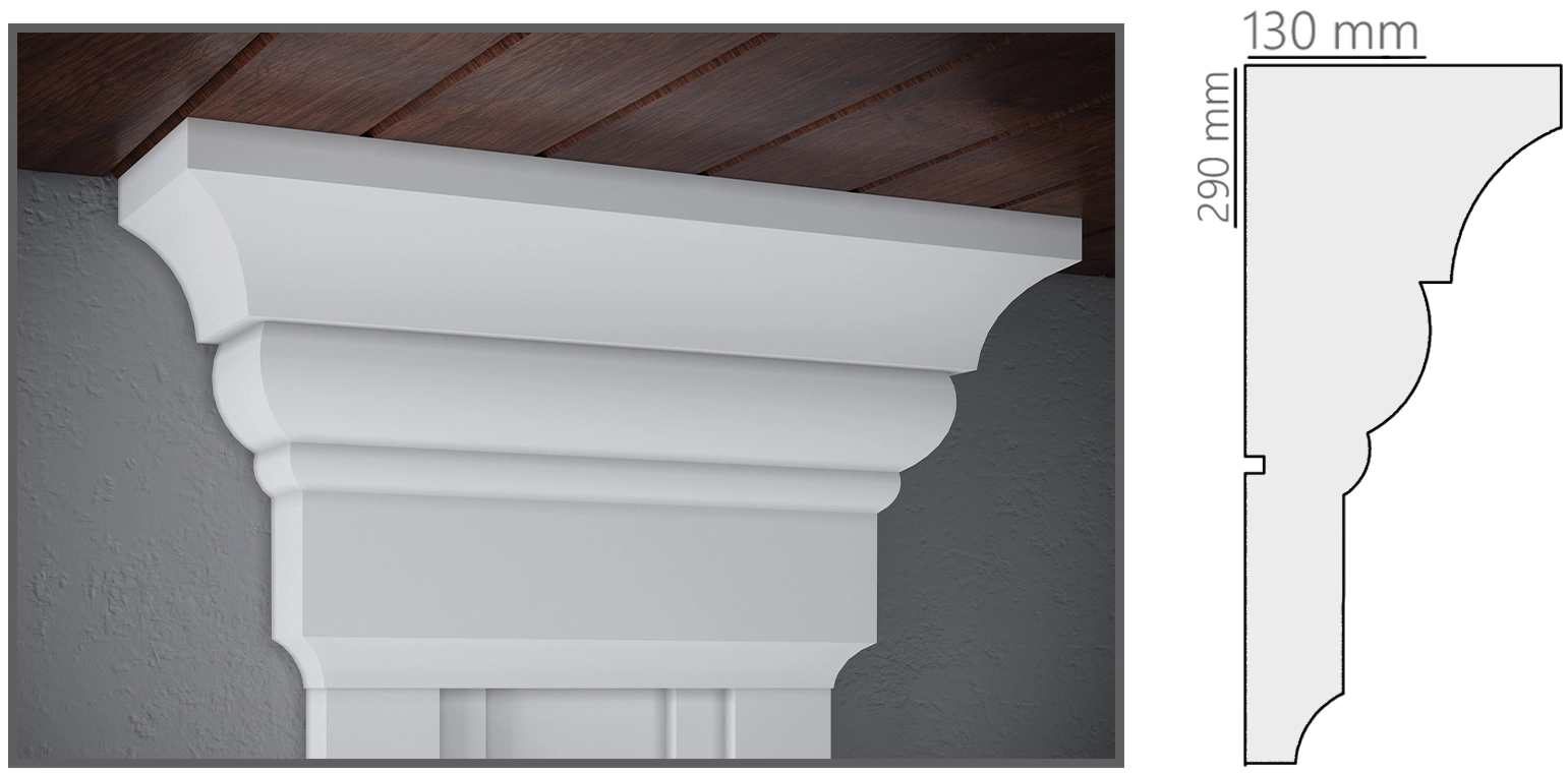 Консоль CAP215 jum 290x130мм