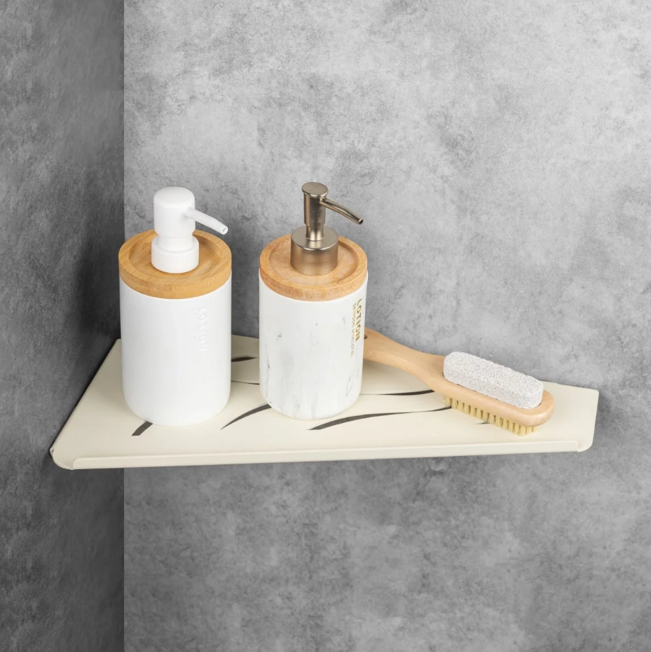 Полка для душа Daske Shuttle SH/SH-2434JL беж левый