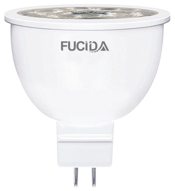 Лампа Fucida 7W MR16 GU5.3 3000K 8836