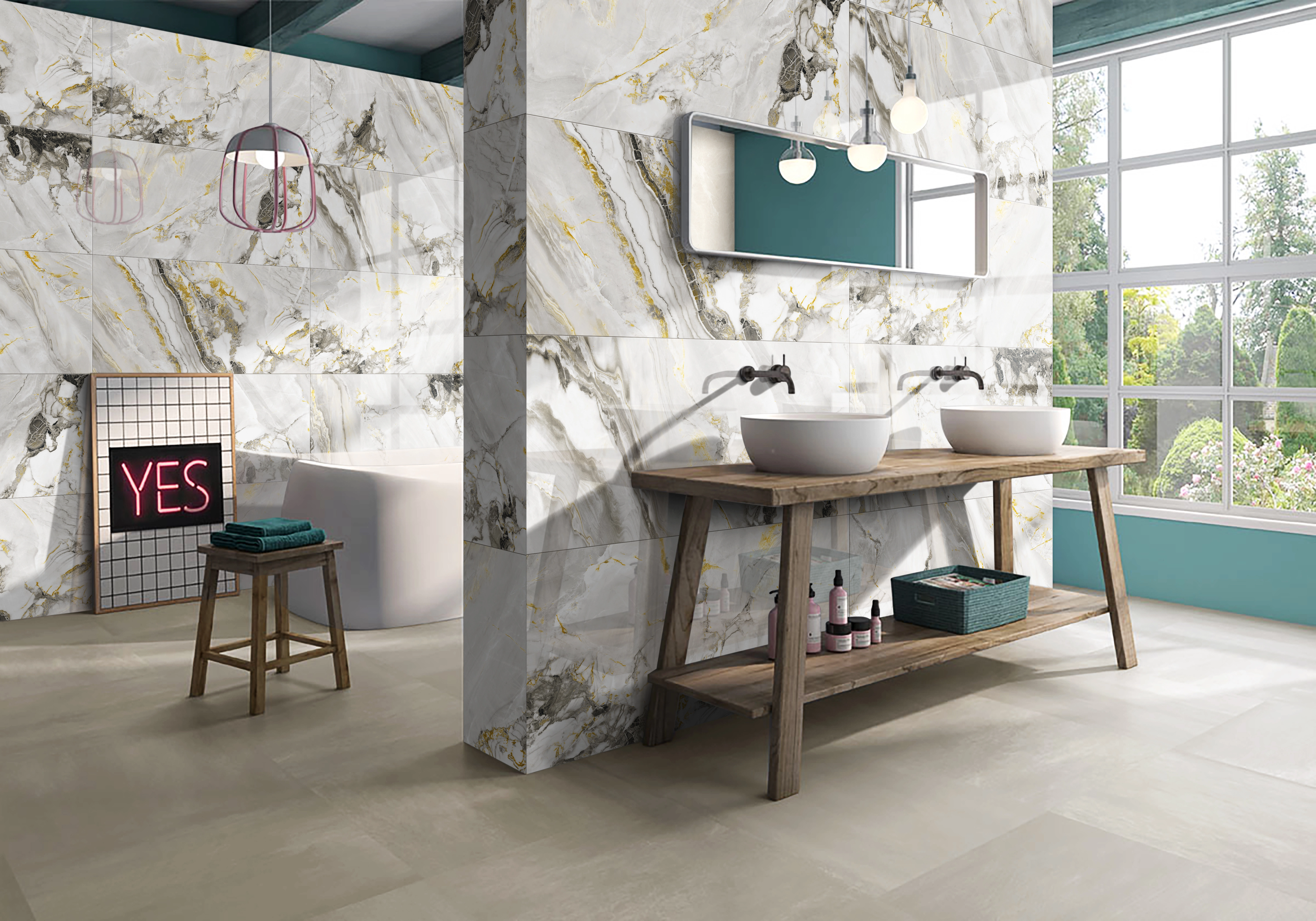 Gresie Asia Pacific Ceramic Porto 60x120 Gold