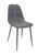 Scaun M-01-3 grey+black HLR 21