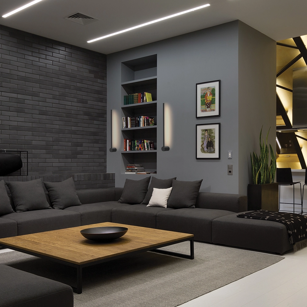 Spot FN AL170 10W 4000K aplica led negru