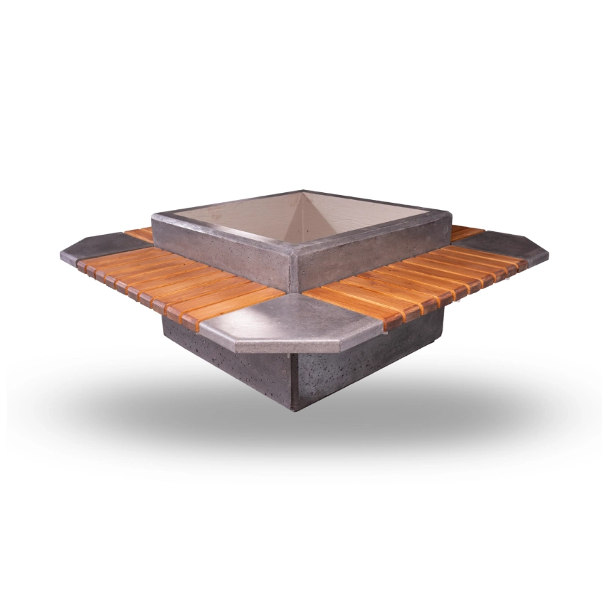 САДОВАЯ СКАМЬЯ КВАДРАТ