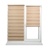 Jaluzele Zi-Noapte RATTAN Bej 0.55x1.7m