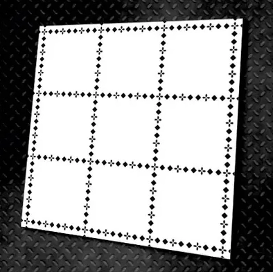 Trafaret Modele Patrate 36 