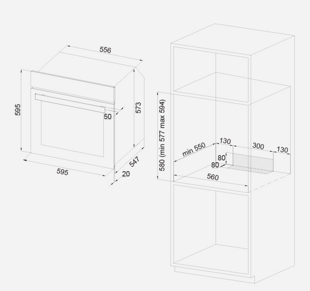 Электрический духовой шкаф Silverline BO6503B01