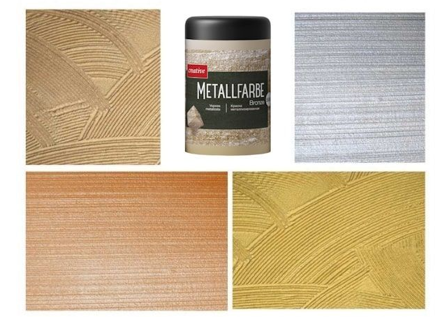 Vopsea metalizată Metallfarbe Bronze 250г