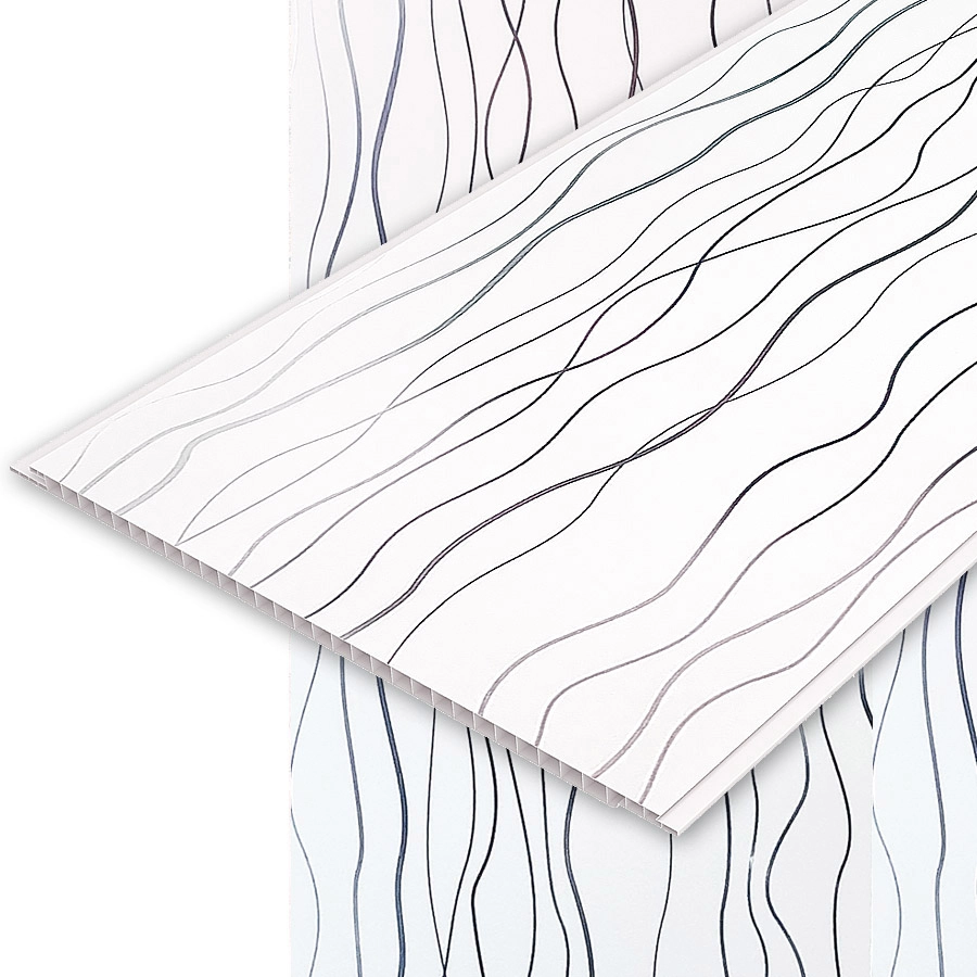 Lambriu PVC 250*8*6000mm(7.5BR) Volna