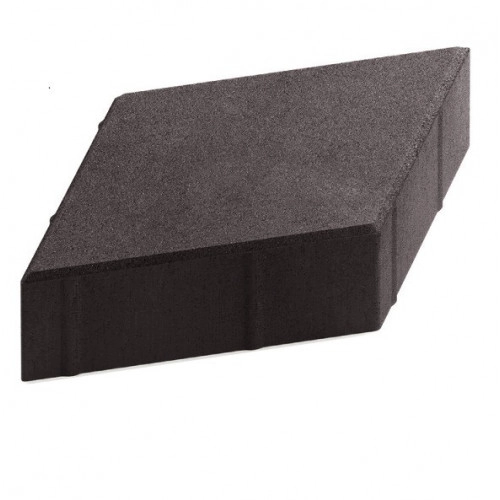 Pavaj ROMB negru 4cm