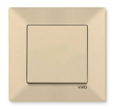 Întrerupător Meridian Viko crem 95970201