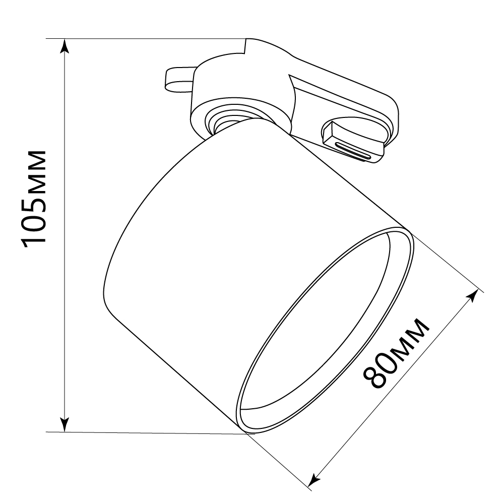 Трековый светильник Feron AL159 GX53