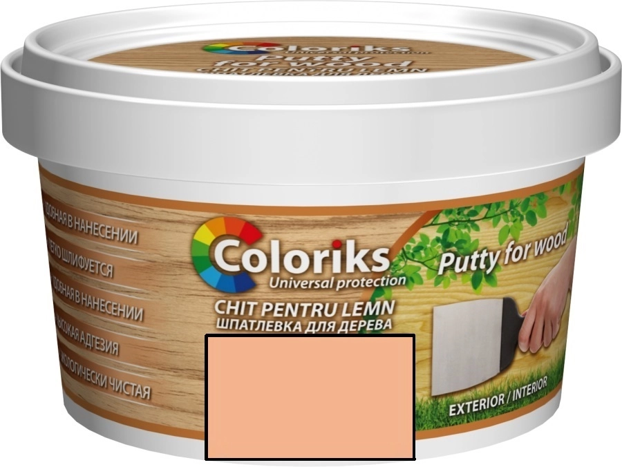 Chit pentru lemn Coloriks 0.4kg arin