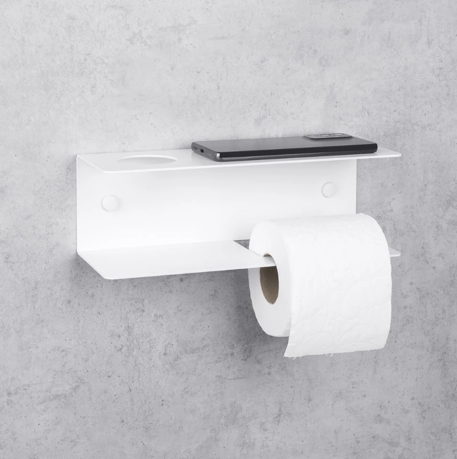 Suport pentru hârtie igienică Daske Line ADH PH/L-1321WL-A alb stâng
