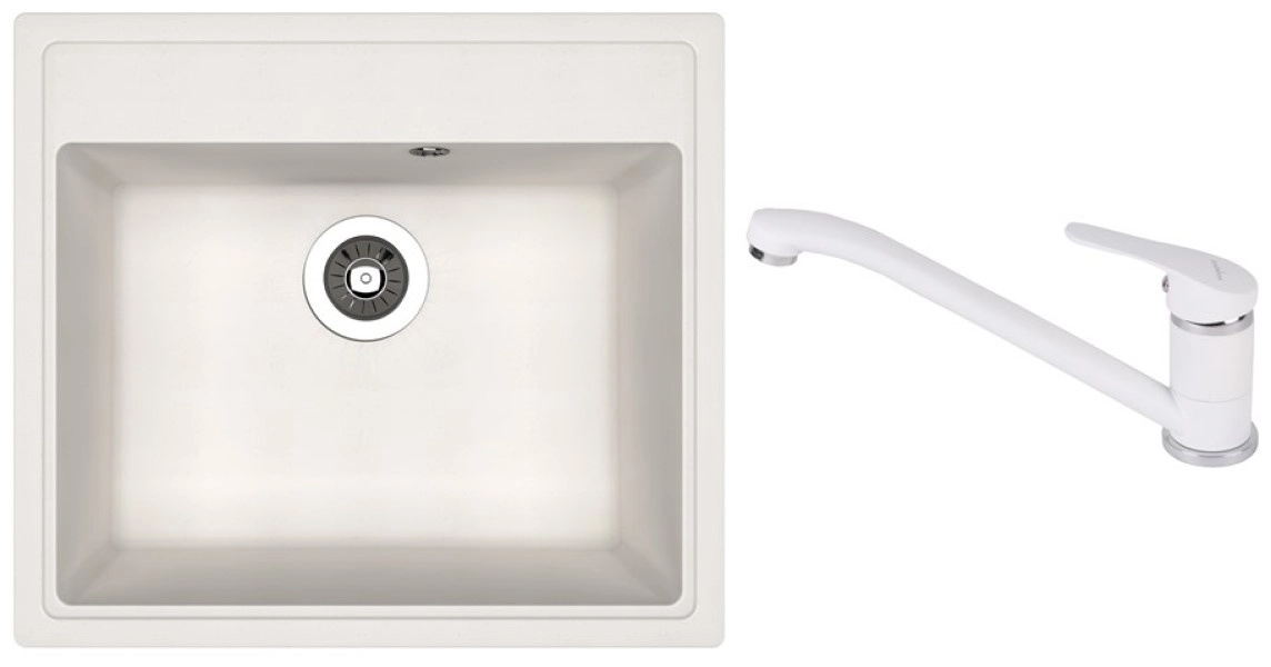 Chiuvetă Dr.Gans Nika 570 + SanDonna F 1066 VOR57204 