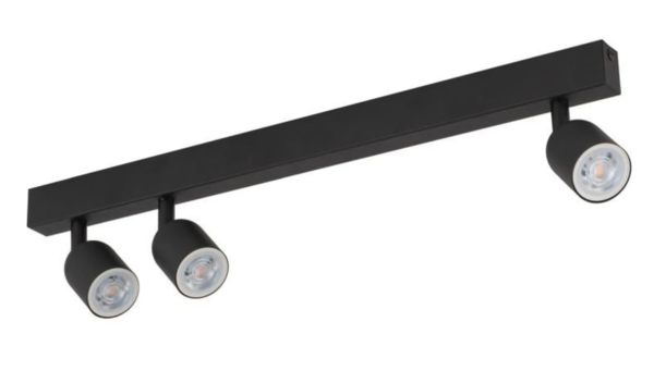 Plafonieră Tk Lighting Top Black 3 GU 10 4762