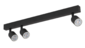 Plafonieră Tk Lighting Top Black 3 GU 10 4762