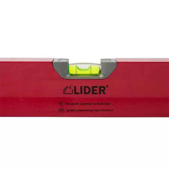 Nivela din fier 100cm roșu LIDER 304123