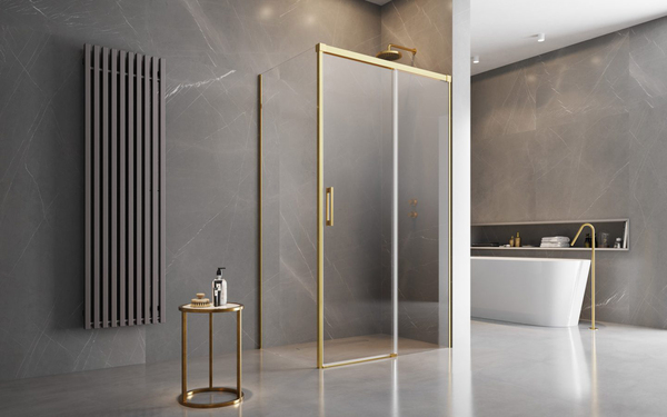 O parte din cabina de duș Idea Gold S1 Sidewall 80 Left 800*2005/387051-09-01L 