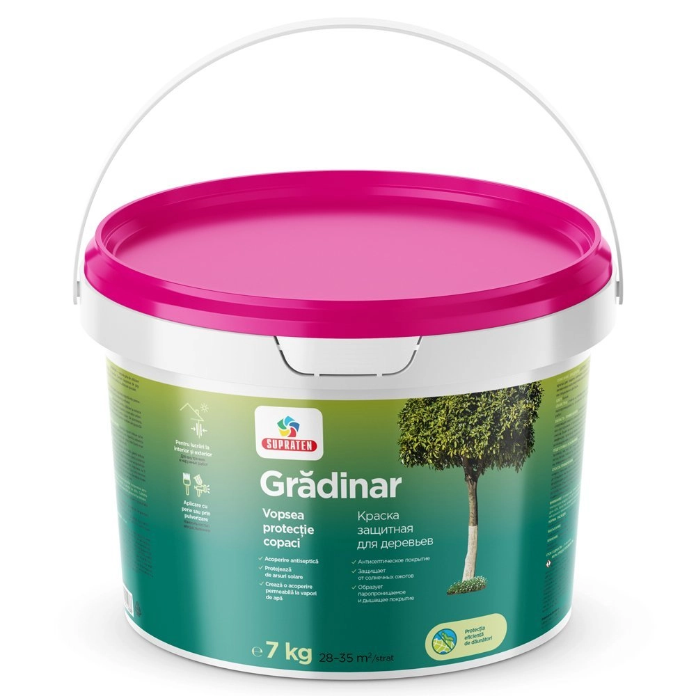Vopsea antiseptică Supraten Grădinar 7kg