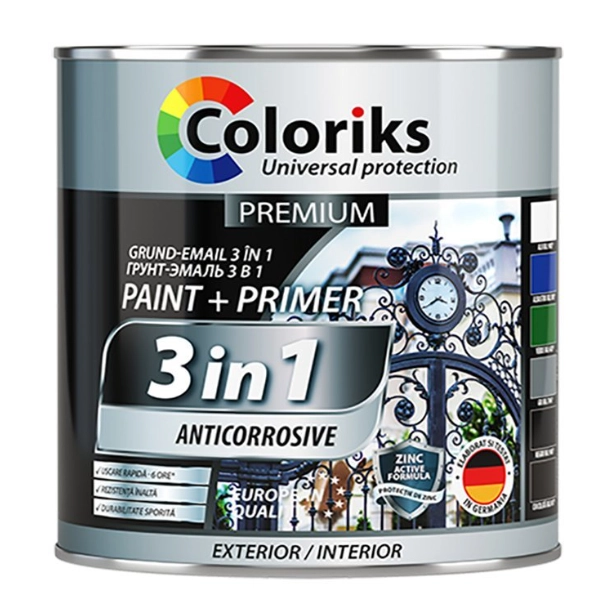 Grund-Email Premium Coloriks 3in1 2.7l antracit 7016