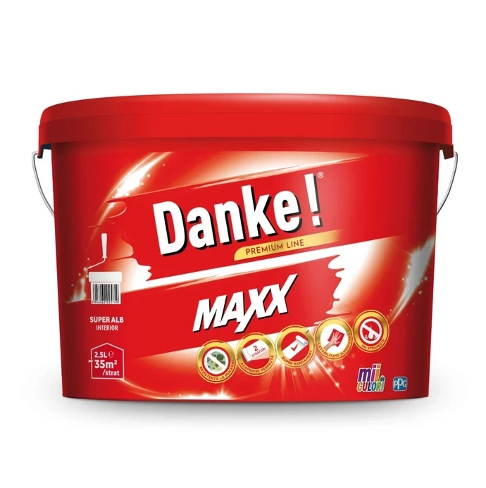 Vopsea Danke MAXX 8.5l baza TR