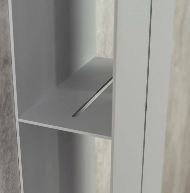 Полка для ванной Daske Continental Max CLM/SH-1505G серый