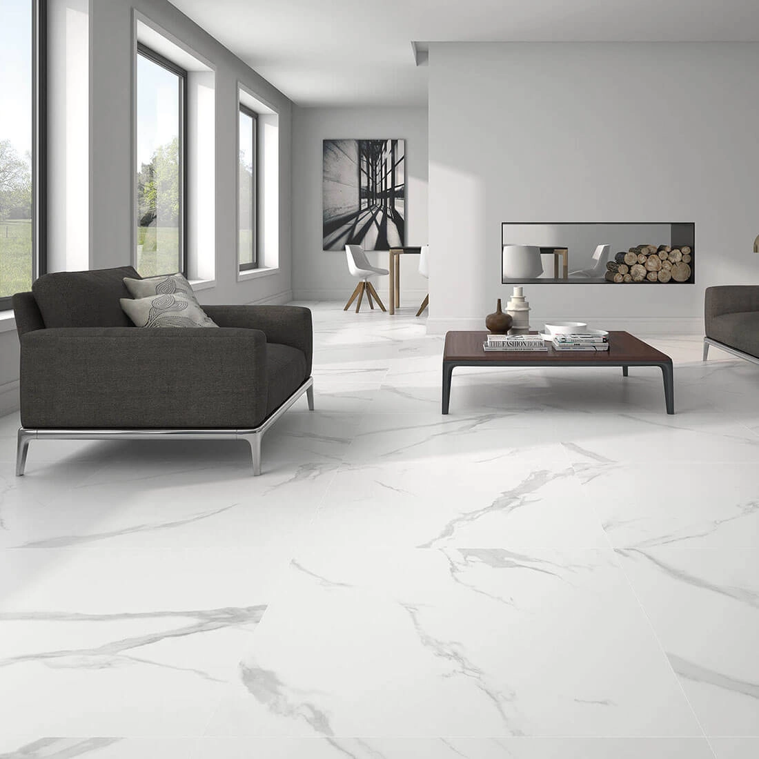 Faianță White Soul Polish  60*120 