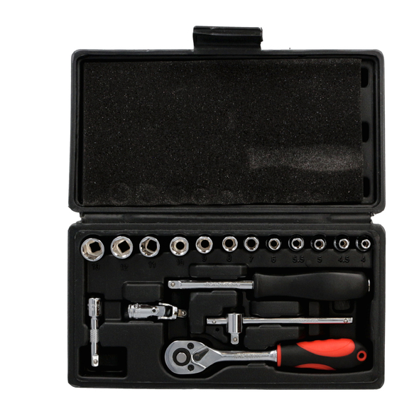 Set de scule Draumet 17 buc 1/4 7015