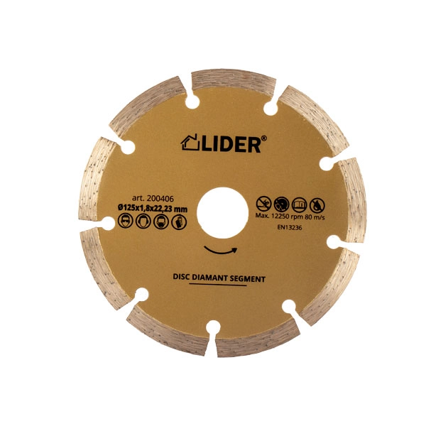 Disc pentru beton Lider segment 230mm (200410)