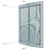 Grila de ventilatie Era 20x30 2030РЦ