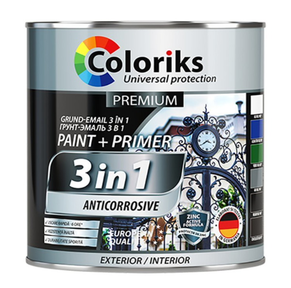 Grund-Email Premium Coloriks 3in1 2.7L ciocolată 8017