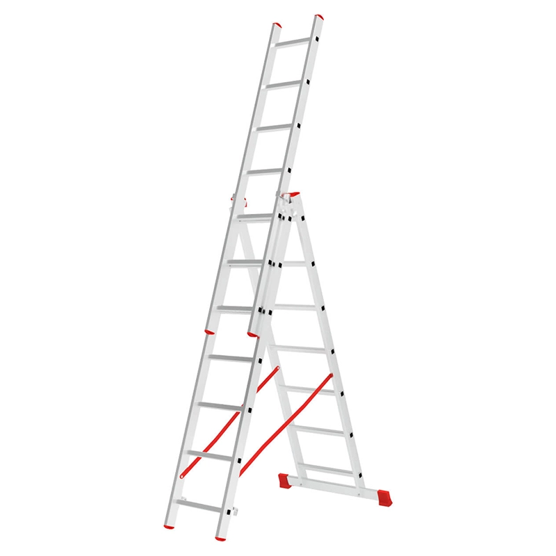 Scară din aluminiu 3/7m BAU WELT 44960