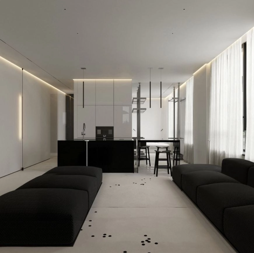 Профиль теневого шва алюминиевый F2.1020 3 м