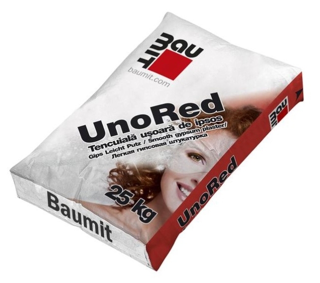 Tencuială de ipsos Baumit Uno Red 25kg