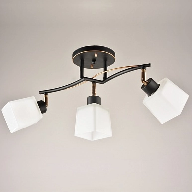 Lustră HTD 1338/3 BKG+FG E27