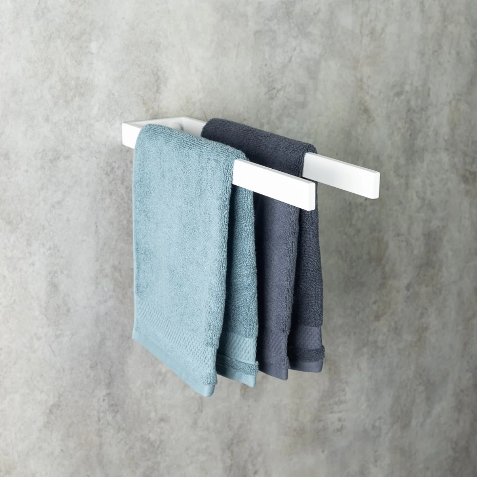 Suport pentru prosoape Daske Duet DT/TR-1604W alb