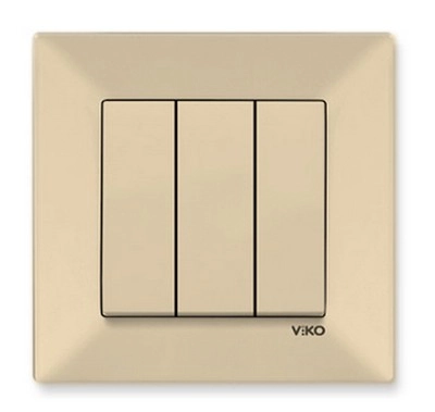Întrerupător Meridian Viko 95970268 crem