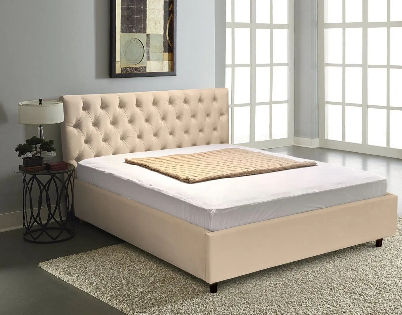 Кровать Elena stofa London 02 160x200