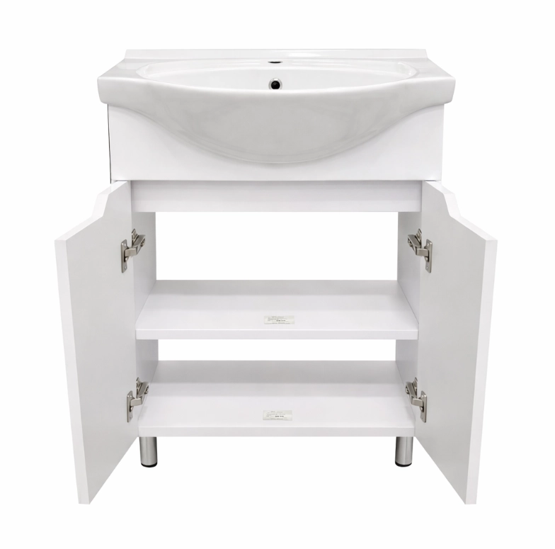 Dulap pentru lavoar Clermont + lavoar Clermont 55 white