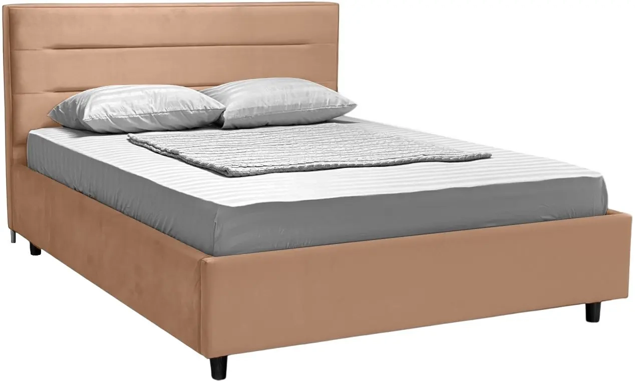 Кровать Lilia-2 stofa London 03 140x200 + подарок подушка