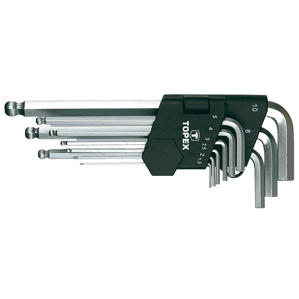 Набор шестигранников Topex 1,5-10mm 35D957 811