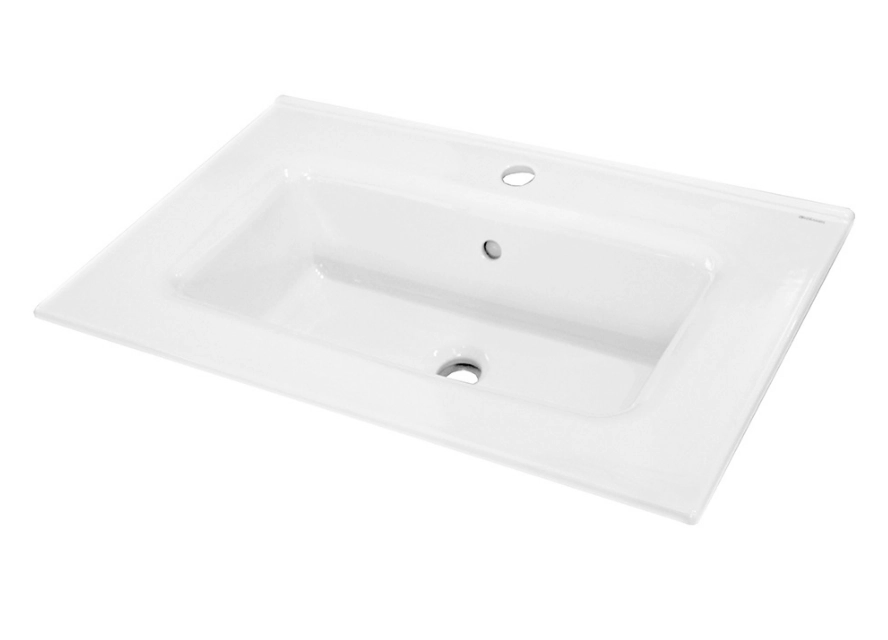 Lavoar Keramin  Geneva 70cm alb incorporat 2c 